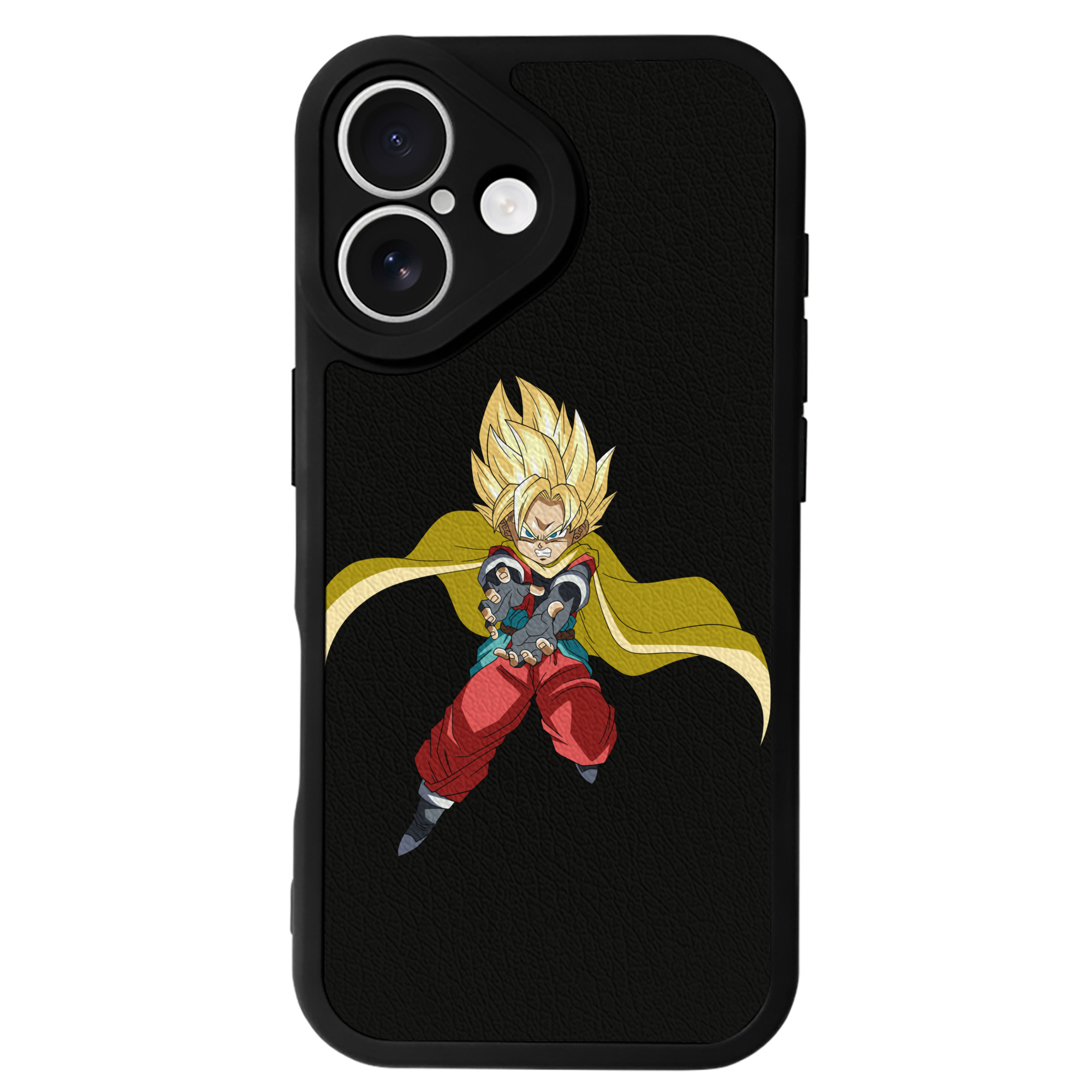 （画像用） ドラゴンボール DRAGON BALL 【iPhone 16シリーズ対応】シリコンスマホケース（レザー調） 材質：シリコン